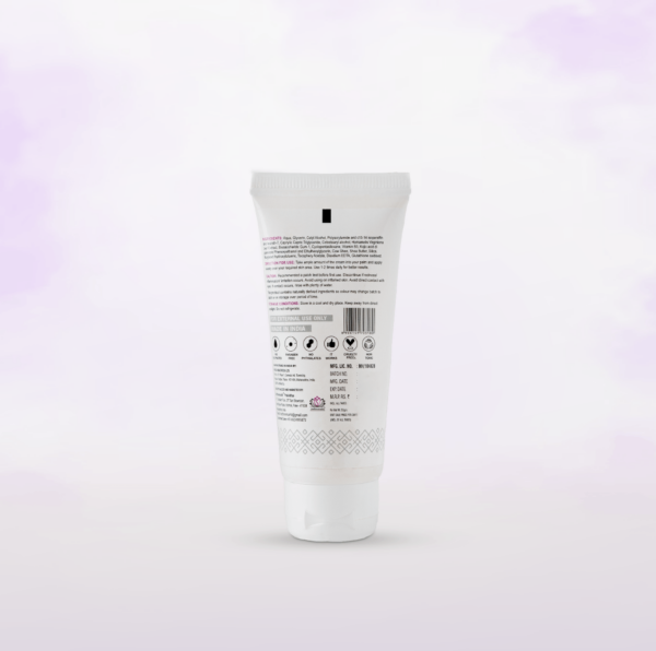 skin brightning cream backside